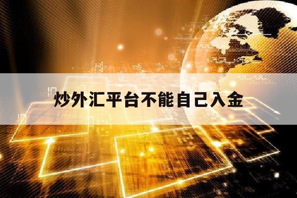 炒外汇平台不能自己入金(炒外汇平台不能自己入金吗)