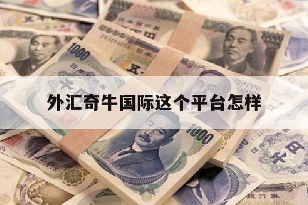 关于外汇奇牛国际这个平台怎样的信息