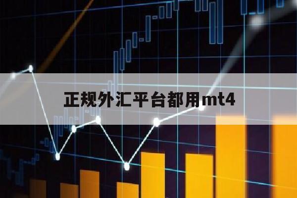 正规外汇平台都用mt4(外汇交易平台mt4哪里有正规的)