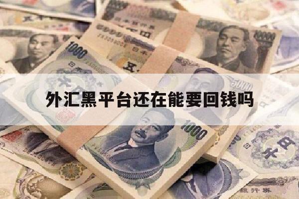 外汇黑平台还在能要回钱吗(外汇诈骗报警能追回资金吗)