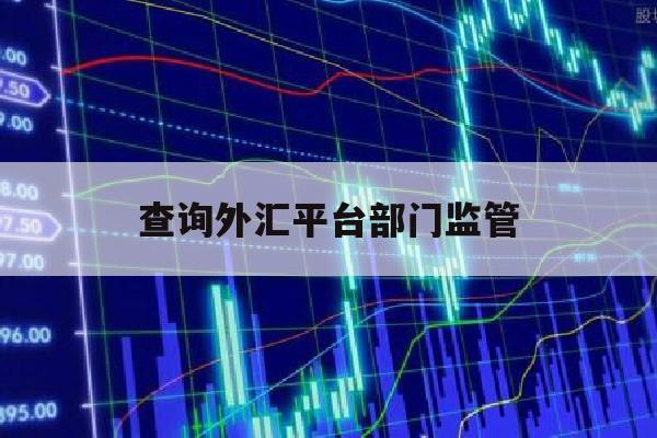 查询外汇平台部门监管(查询外汇平台部门监管信息)