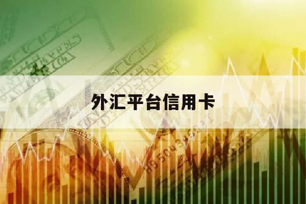 外汇平台信用卡(外汇平台信用卡有哪些)