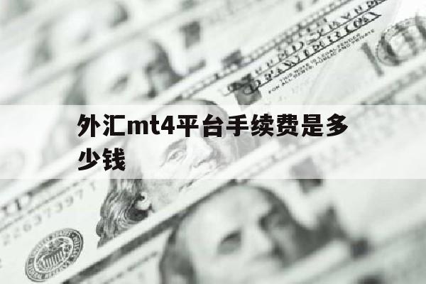 关于外汇mt4平台手续费是多少钱的信息