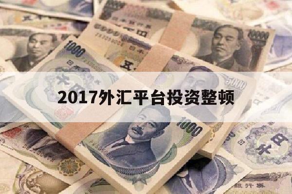 2017外汇平台投资整顿(2021年外汇平台)