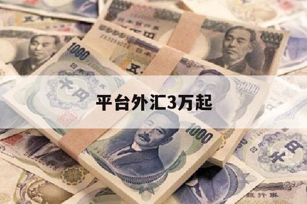 平台外汇3万起(在平台投资外汇三万人被骗了)