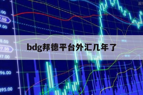 包含bdg邦德平台外汇几年了的词条