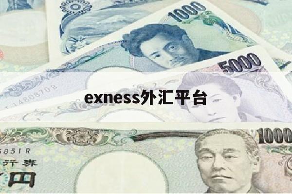 exness外汇平台的简单介绍