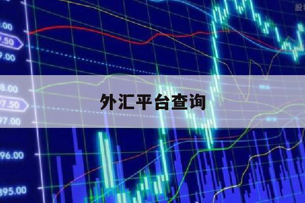 外汇平台查询(外汇平台查询情况用什么软件)