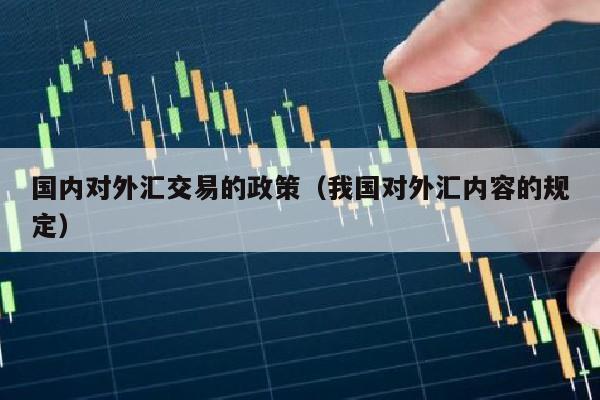 国内对外汇交易的政策（我国对外汇内容的规定）