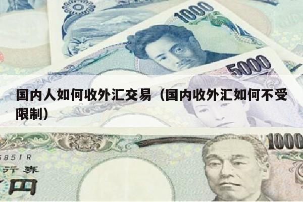 国内人如何收外汇交易（国内收外汇如何不受限制）